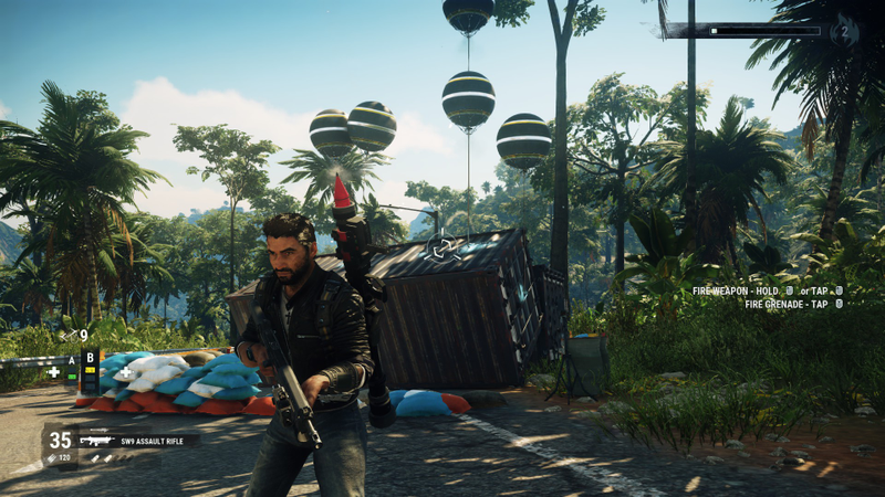Illustration for article titled I'll Finish Just Cause 4 Once The Balloon Grapple Stops Being Hilarious